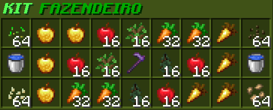 KIT FAZENDEIRO