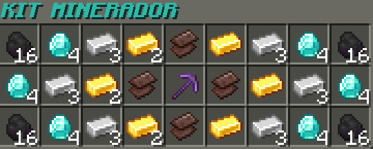 KIT MINERADOR